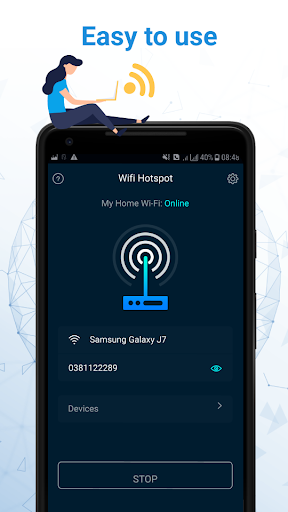 WiFi Hotspot, Personal hotspot Screen 3