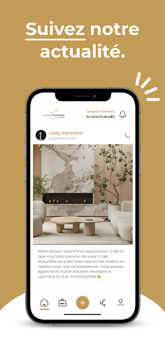 Android application Cathy Dauthieu Immobilier screenshort
