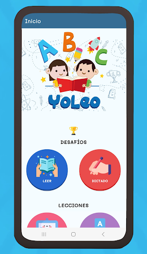 Android application YoLeo, Aprender a leer, juegos screenshort
