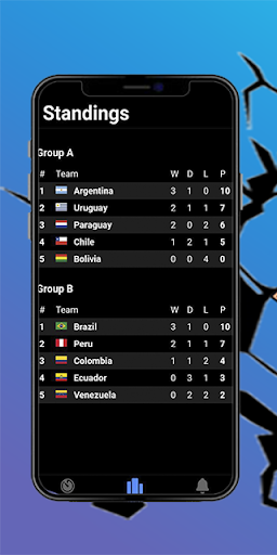 Android application Live Football screenshort