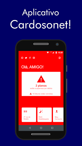 Android application Cardosonet screenshort