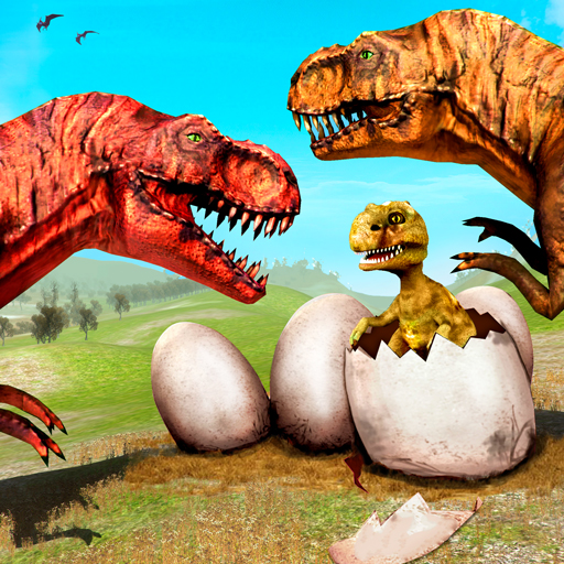 Wild Dino Family Dinosaur Game