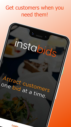 Android application Instabids for Merchant screenshort