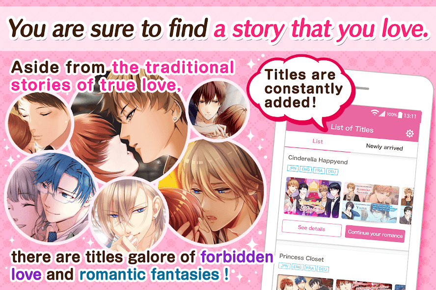 🔥 Download Cinderella 4 Otome Love Story 1.1.305 [No Ads] APK MOD. Visual  novel with characters in anime style in Russian 