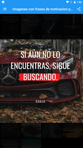 Android application Frases Diarias screenshort