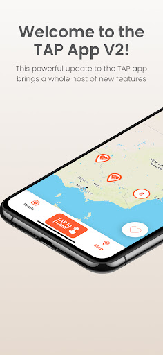Android application TAP: Say Thank You screenshort
