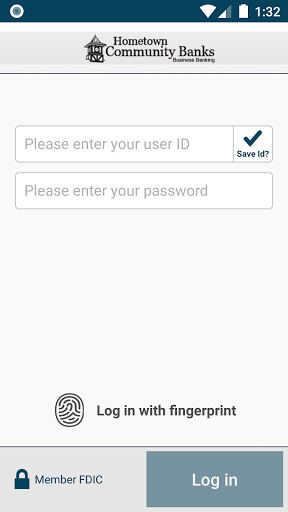Hometown Business Banking Screen 2