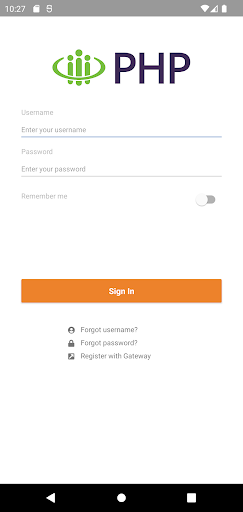 Android application PHP TPA Services, PHP TPA screenshort
