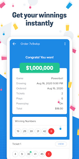 Jackpocket Lottery App screenshot