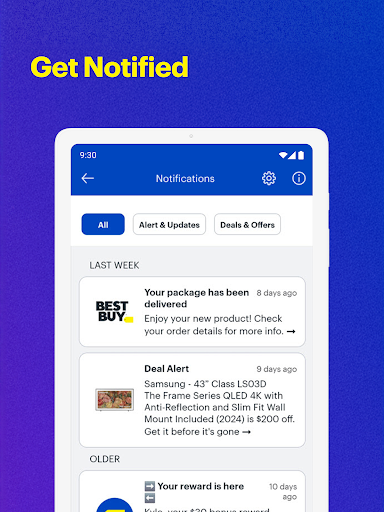 Screenshot of Best Buy: Shop tech deals