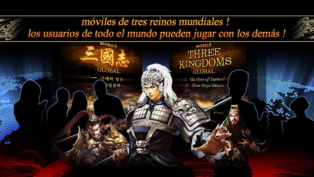 Captura de Pantalla 4 Tres reinos mundial android