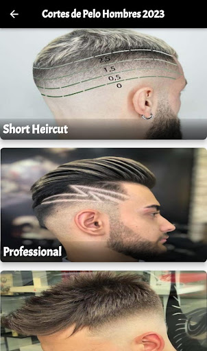 Cortes de Pelo Hombres 2023 Screen 2