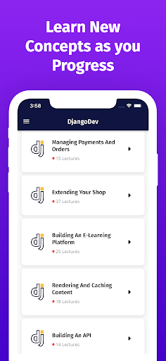 Screenshot of Learn Django 3 - DjangoDev PRO