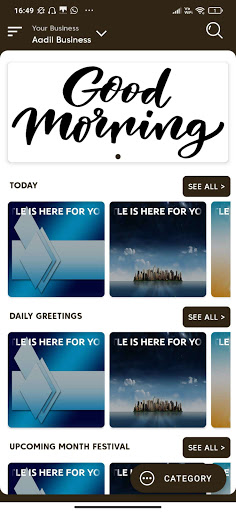 Royal Ample: Business Marketin Screen 2