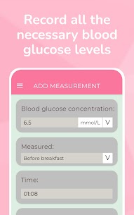 Blood Glucose Log – Diabetes 10
