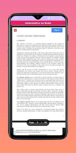 Administrative law Books