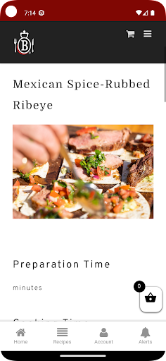 Android application iBeef screenshort