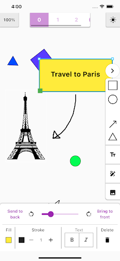 Vision Board App Screen 3