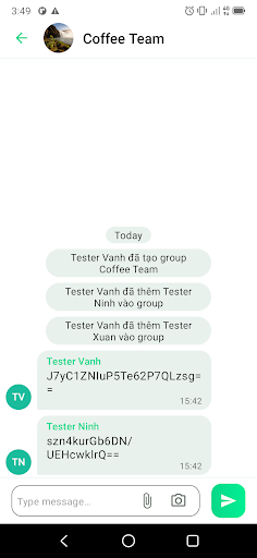 ChatInSecure Screen 2