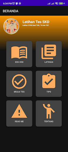 Latihan CPNS Screen 2