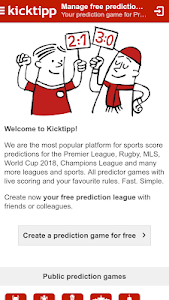 Kicktipp - The predictor game Unknown