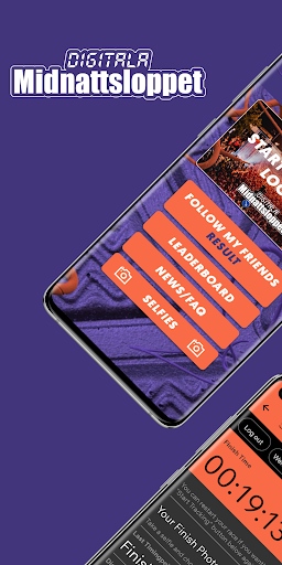 Android application Midnattsloppet – Midnight Run screenshort
