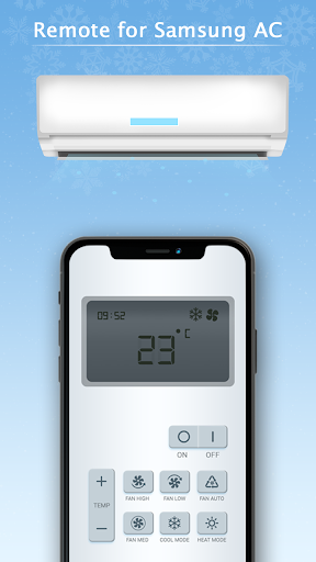 Android application Remote for Samsung AC screenshort