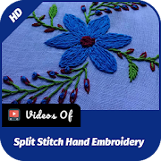 Split Stitch Hand Embroidery