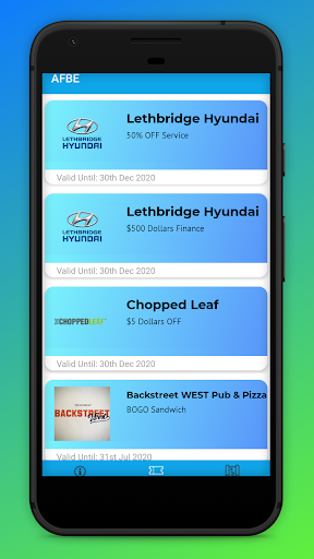 Meibel Events Screen 2