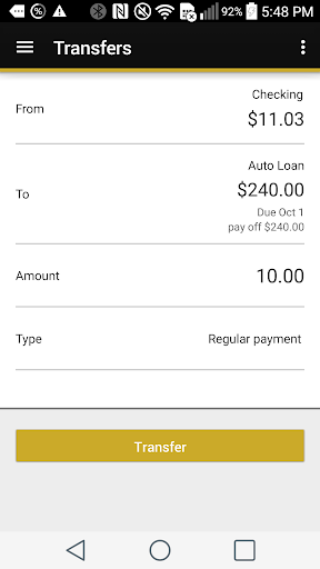 American Bank N.A. Screen 3