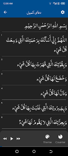 Dua Kumail دعا کمیل Screen 2