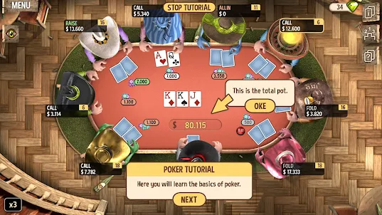学习扑克 = 如何玩扑克？