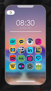 Erimo - Capture d'écran du pack d'icônes