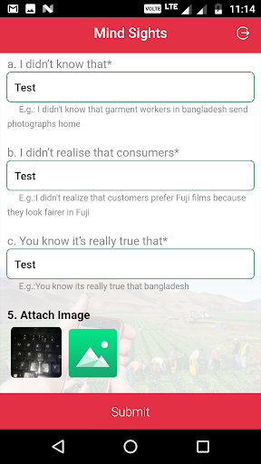 MindSights Beta Screen 3