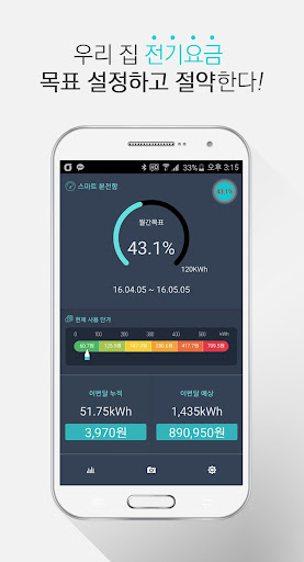 스마트 분전함, 스마트 전력 요금 미터 Screen 2