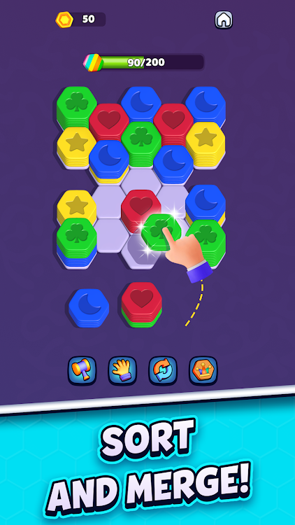 Hexagon Sort - 0.1.1 - (Android)