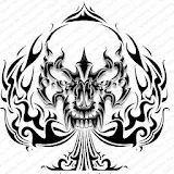 Skulls Tattoo Design Wallpaper icon