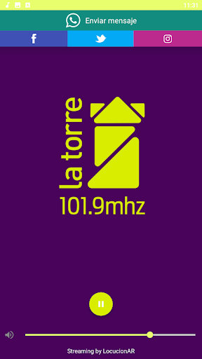 Radio La Torre 101.9 Screen 2