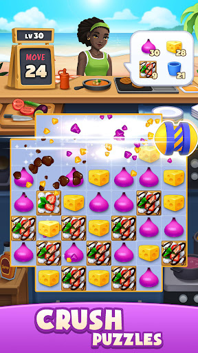Chef Match: Food truck match 3 androidhappy screenshots 2