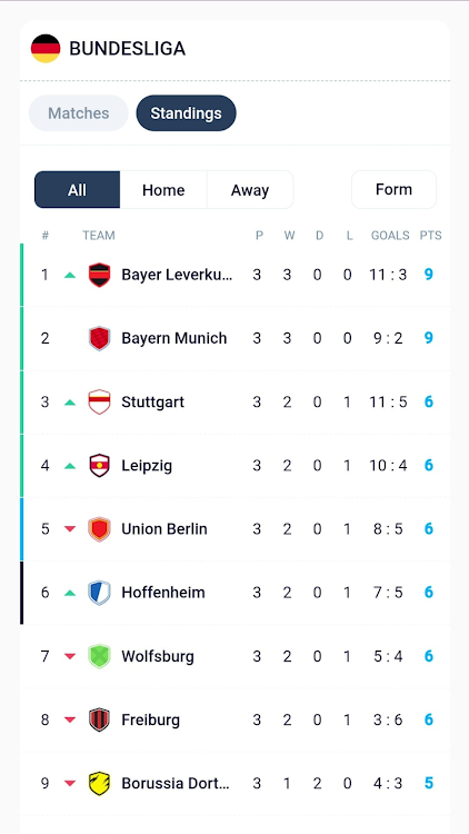 Bundesliga MatchTracker - 2 - (Android)