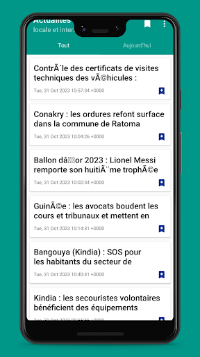 Actualités du Togo Screen 2