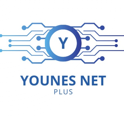 Younes Net plus يونس نت logo