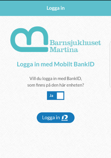Android application Barnsjukhuset Martina screenshort