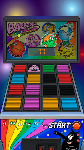 Android application Barbapapa Color Challenge screenshort