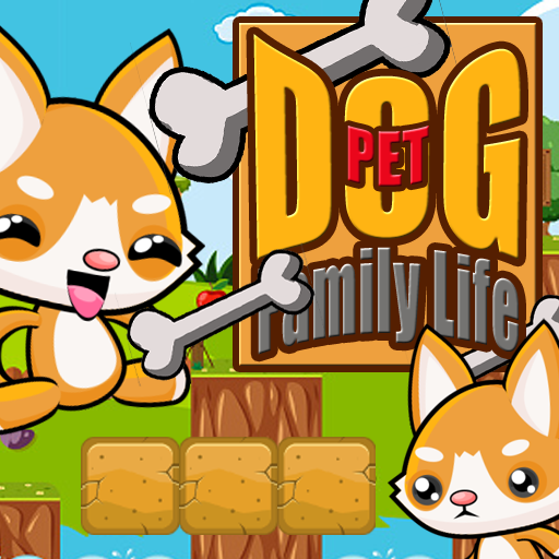 Dog Family Life Pet logo
