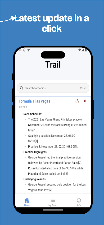 #3. Trail (Android) Von: TechTran
