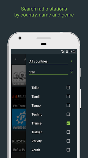 Android application Online Radio Yo!Tuner screenshort