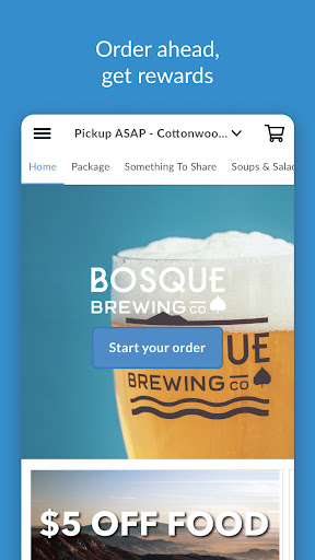Screenshot of Bosque Brewing Co.