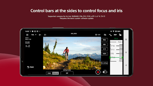 Screenshot of Sony | Monitor & Control