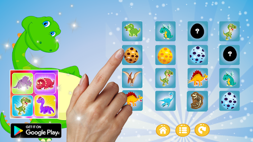 Memory game - Dinosaurs park Screen 2
